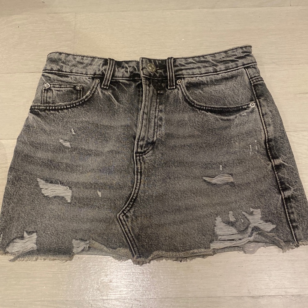 Zara Denim Mini Skirt Size Small